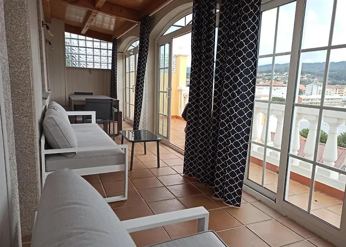 Casa Da Costa - Piso Con Galeria Y Terraza Con Vistas Al Mar Prázdninový dům